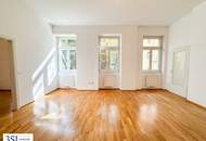 Großzügige Sonnenterrasse + absolute Privatsphäre - Helle 3-Zimmer-Wohnung in eleganter Altbauliegenschaft im 3. Bezirk