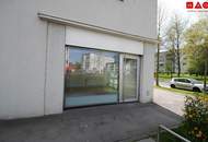 Geschäfts-/Büro-/Ordinationsfläche mit XL-Schaufenstern u. mit Umsatzpotential - 1A Preis-/Leistung, direkt neben dem (Vital-)Zentrum Muldenstraße!