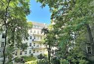 MÖLLWALDPLATZ, U1-NÄHE, 164 m2 Büro oder Kanzlei, 4 Zimmer, Wohnküche, 2 Bäder, Extraküche, teilsaniert, 1. Liftstock, Belvedere-Nähe