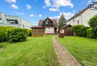 Top-gepflegtes Haus mit Garage, Nebengebäude & Traumgarten im 22. Bezirk