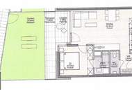 ab 1.3.2026 – 2 Zimmer Neubauwohnung mit westseitiger Terrasse + Garten !!!