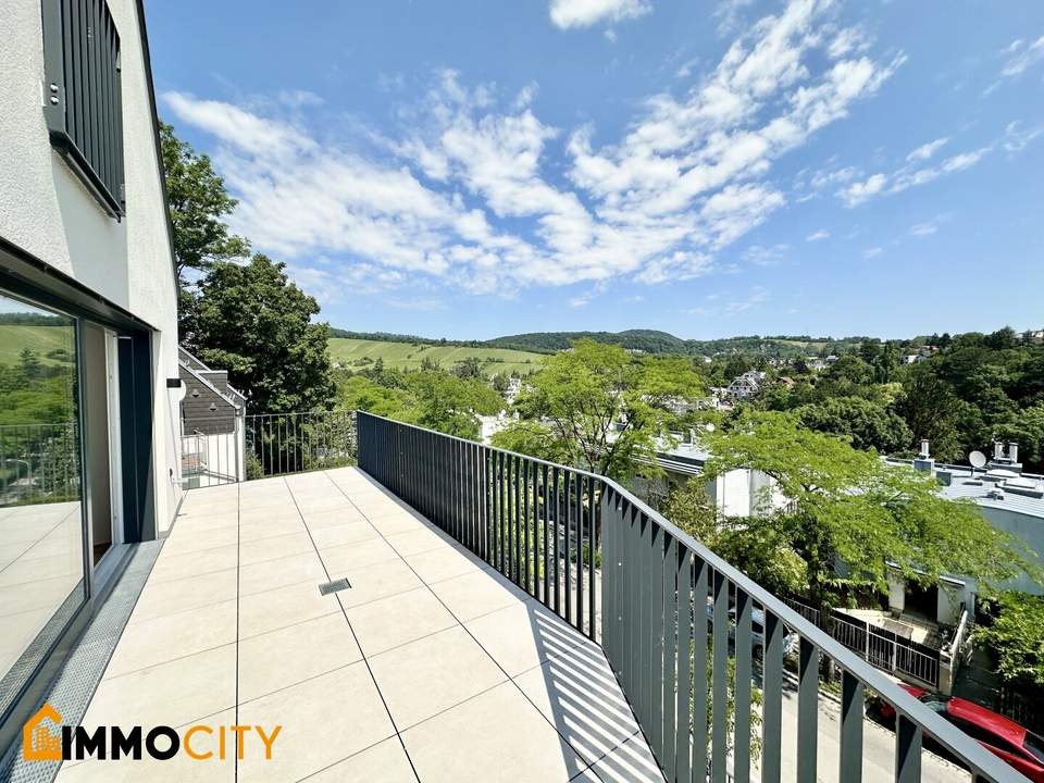 Traumhafter Panoramablick – luxuriöse 4-Zimmer-Wohnung mit 32,71 m² Balkon, Erstbezug, erstklassige Ausstattung + Garage