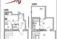 3,7 % BAR - UNBEFRISTET VERMIETETE DG-WOHNUNG IM SANIERTEN ALTBAU