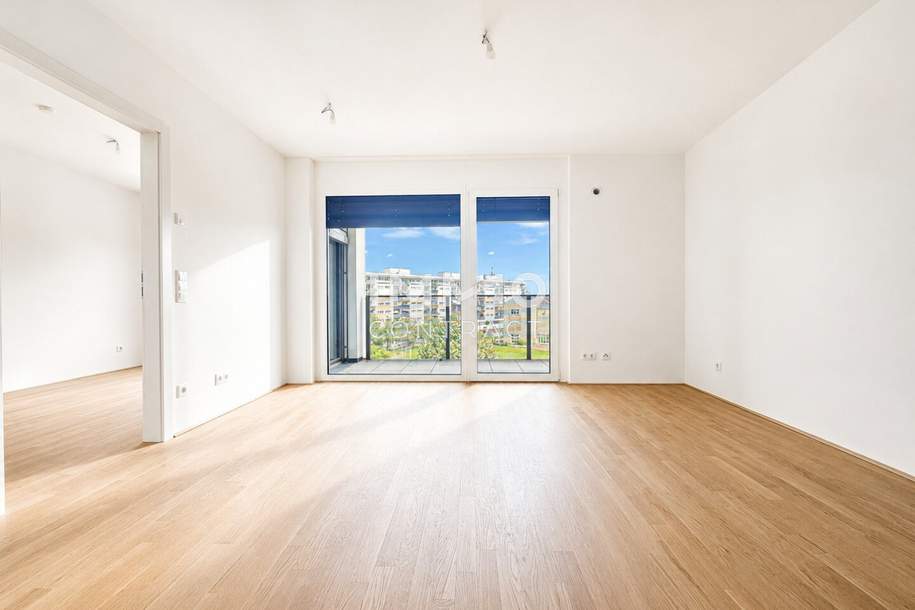 Helle 2-Zimmer-Loggiawohnung nahe Alte Donau &amp; U1 – provisionsfreier Erstbezug!, Wohnung-kauf, 259.500,€, 1210 Wien 22., Donaustadt