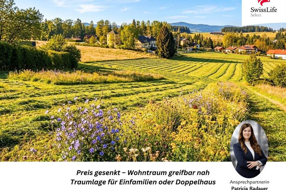 Preisreduktion um € 54.000 – jetzt zugreifen! Baugrundstück in Fuschlsee-Nähe für Ihr Traumhaus oder Doppelhaus, Grund und Boden-kauf, 495.000,€, 5322 Salzburg-Umgebung