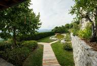 Italienischer Flair am Kulm – ästhetisches Eck-Toskana-Haus mit unverbaubarer Fernsicht in absoluter Ruhelage mit Ganztagssonne.