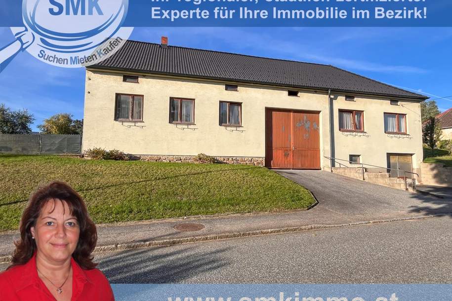 Solides Bauernhaus mit viel Potenzial!, Haus-kauf, 68.000,€, 3844 Waidhofen an der Thaya