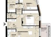 Moderne 2-Zimmer-Wohnung mit offenem Wohnbereich – Ihr neues Zuhause in perfekter Aufteilung