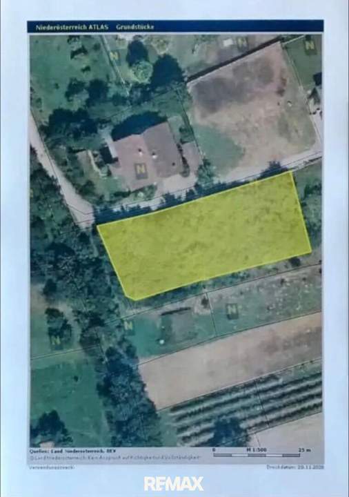 3.160 m² Grundstück mit Bauland-Potenzial – nur ca. 30 Minuten von Wien