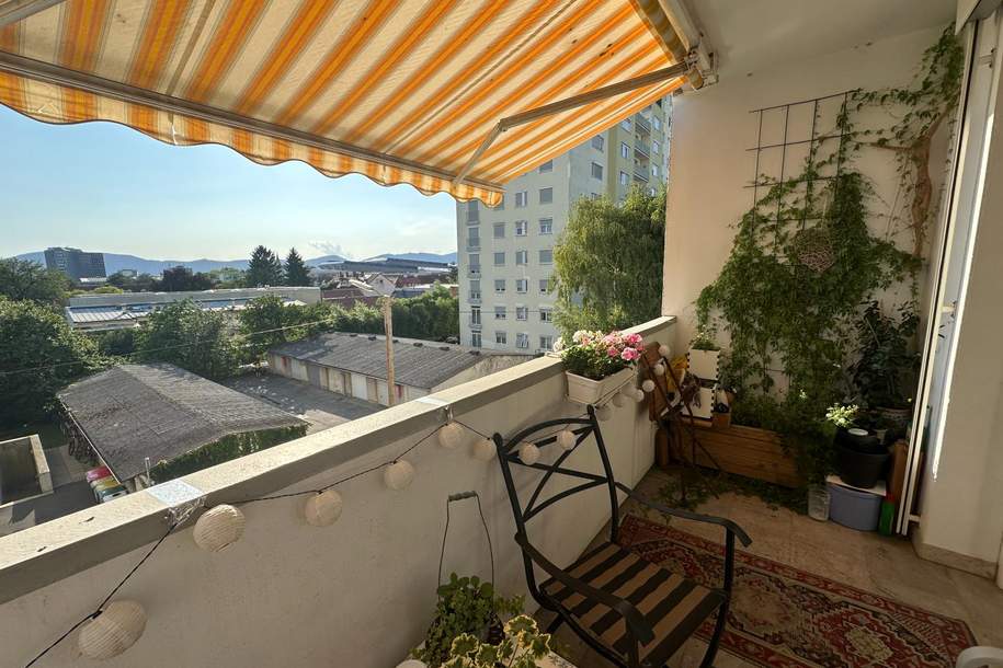 Großzügige 4-Zimmer-Wohnung mit Loggia in sehr guter Lage, Wohnung-kauf, 398.000,€, 8010 Graz(Stadt)