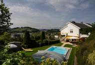 Einzigartige Penthouse- Maisonettewohnung mit Pool und Garten in Klagenfurt!