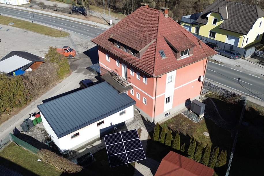 Attraktives Wohnhaus mit stabiler Rendite und moderner Energietechnik in zentraler Lage in Brückl, Gewerbeobjekt-kauf, 295.000,€, 9371 Sankt Veit an der Glan