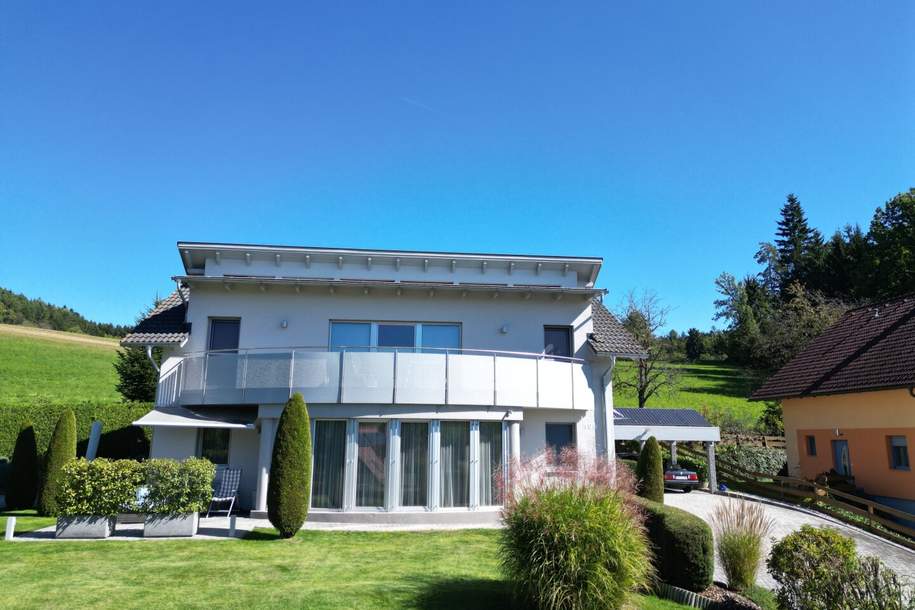 Exklusives Einfamilienhaus nahe der Gemeinde Sankt Bartholomä – Wohnen auf höchstem Niveau mit Erdwärme, Haus-kauf, 750.000,€, 8113 Graz-Umgebung