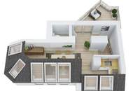 Urbaner Wohnluxus: Exklusive DG-Wohnung mit Terrasse &amp; spektakulärem Fernblick