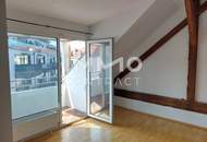 WUNDERSCHÖNE ALTBAU DG-WOHNUNG MIT VIEL FLAIR NAHE TU MIT BALKON