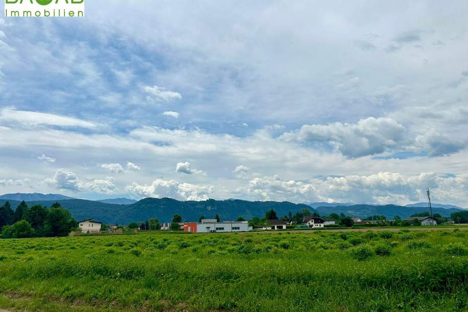 RUHIGES BAUGRUNDSTÜCK IN KLAGENFURT | BEEINDRUCKENDE BERGKULISSE INKLUSIVE, Grund und Boden-kauf, 195.960,€, 9020 Klagenfurt(Stadt)
