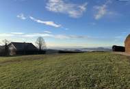 Eine Aussicht für Generationen: Exklusives Panoramagrundstück in Bestlage über Graz. Jetzt Besichtigungstermin sichern!
