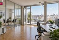 Bürofläche mit Terrassen, ca. 657,45 m² zu vermieten – Fernblick bis zum Stephansdom