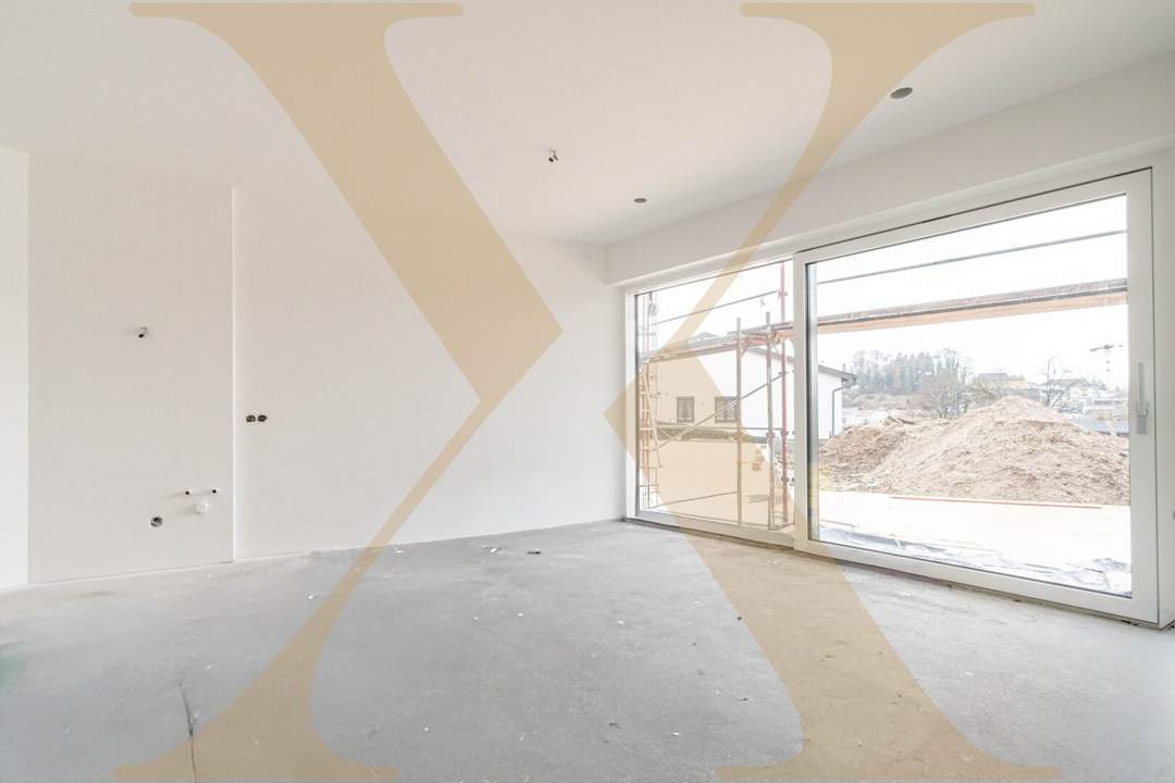 DONAUBLICK WILHERING – 3-Zimmer-Wohnung mit Terrasse und Eigengarten in Wilhering zu verkaufen!