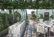 UP IN THE SKY: Weitblick über Wien - Penthouse mit Dachterrasse und Outdoor-Küche