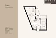 | 2 ZIMMER DACHGESCHOSSWOHNUNG | EXKLUSIVER ERSTBEZUG MIT GROSSZÜGIGEM WESTBALKON | 1. DACHGESCHOSS |
