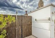 Dem Steffl so nah! Absolutes Traumapartment mit hochwertigen Einbaumöbeln und einzigartiger Dachterrasse samt Speiselift