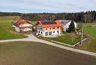 Vielseitige Liegenschaft mit zwei Wohnhäusern, Wirtschaftsgebäuden, Nutzflächen und Wald