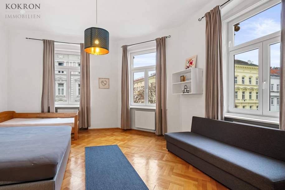 Historische Schönheit, moderner Komfort: Altbauwohnung mit Stadtblick, Wohnung-kauf, 379.000,€, 1150 Wien 15., Rudolfsheim-Fünfhaus