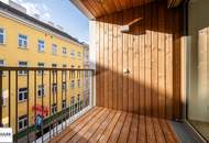 Neubauwohnung mit Süd-Loggia in belebter & beliebter Lage mieten (nähe U3/U6/Mariahilfer Straße) - ab 1.2.27!