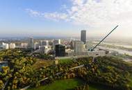 Traumlage bei der UNO-City – moderne Wohnung mit Loggia