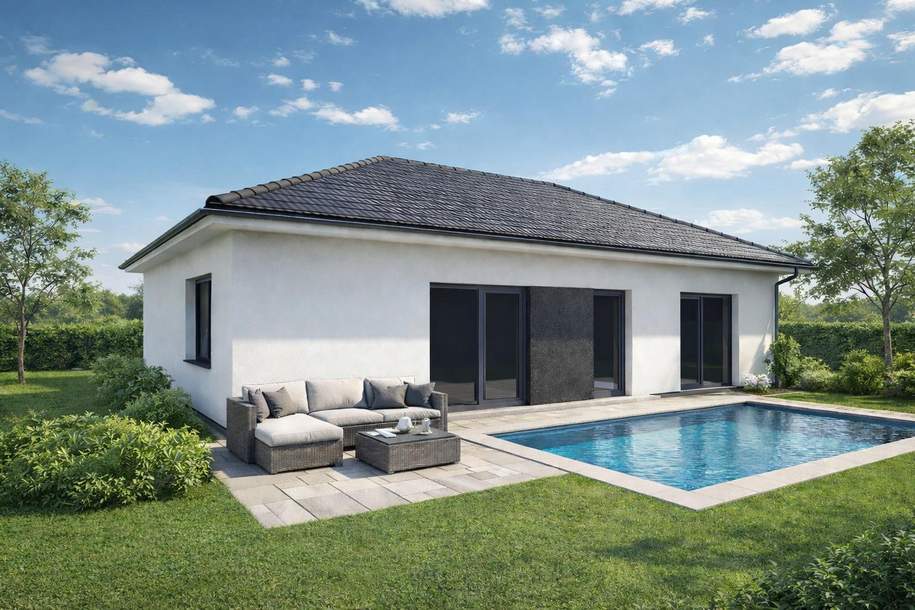 Familien-Bungalow in Purbach - 3 Schlafzimmer, Haus-kauf, 494.800,€, 7083 Eisenstadt-Umgebung