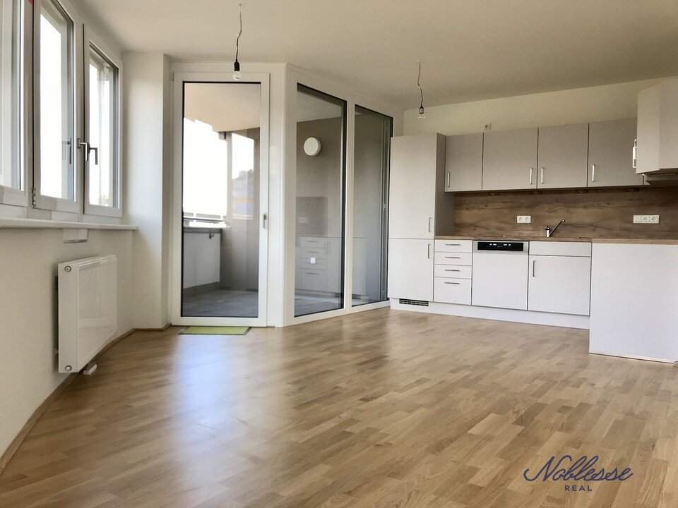 Nähe Rennweg / Media Quartier St. Marx - Moderne 2 Zimmer Wohnung mit Loggia