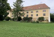 WOHNEN IM SCHLOSS mit idyllischem Parkblick, einem Pferdeparadies und traumhafter Umgebung