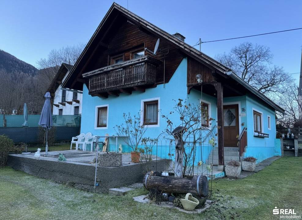 Kleines und feines Einfamilienhaus in Baldramsdorf, einem herzlichen Ort inmitten der Berg- und Seenlandschaft Oberkärntens