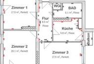 Provisionsfreie 3-Zimmer-Wohnung in Premium- und Trendlage in Graz, Bezirk Geidorf