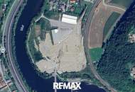 Lagerhalle mit ca. 2.670m² auf einer Gewerbefläche von ca. 14.270m² in Frohnleiten