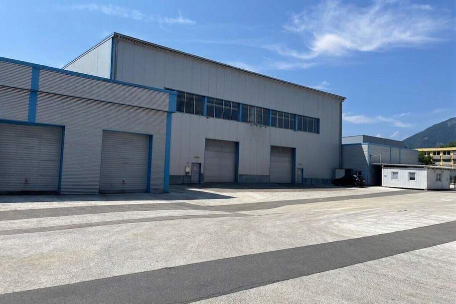 Vollvermietete Werk- und Produktionshalle im Industriepark EURO NOVA bei Arnoldstein in Kärnten, Gewerbeobjekt-kauf, 9601 Villach Land