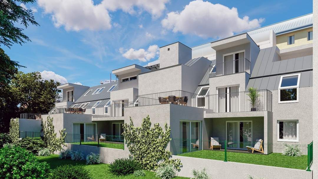 Baubewilligtes Bauträgergrundstück mit Vermarktungskonzept – Nähe obere Alte Donau