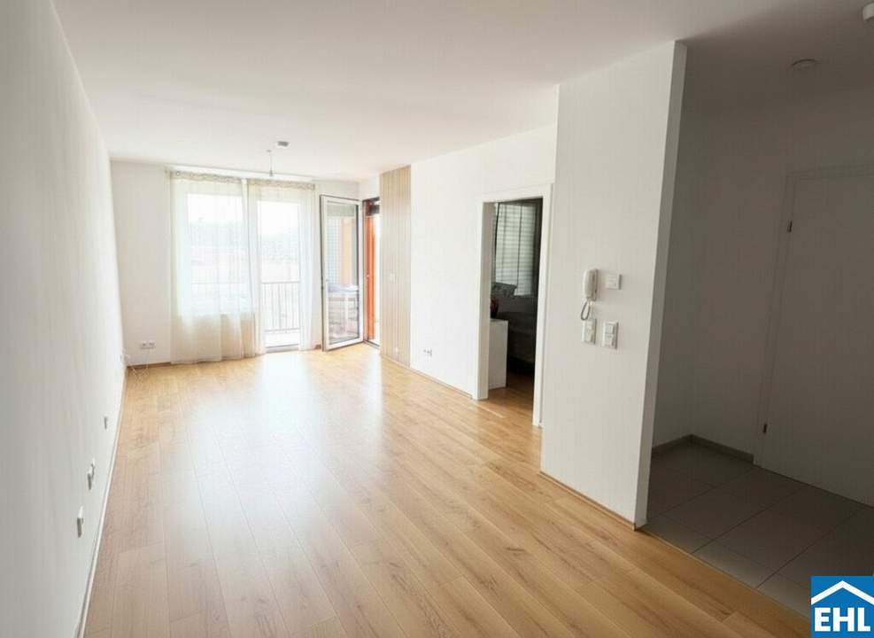 Erstklassige 2 Zimmerwohnung mit Freifläche nahe Center West und Strassganger Bad
