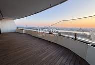 Ganz viel Balkon &amp; ganz Wien im Blick (Gym, Pool, Sauna, Doorman uvm): Neubau-Erstbezug DANUBEFLATS