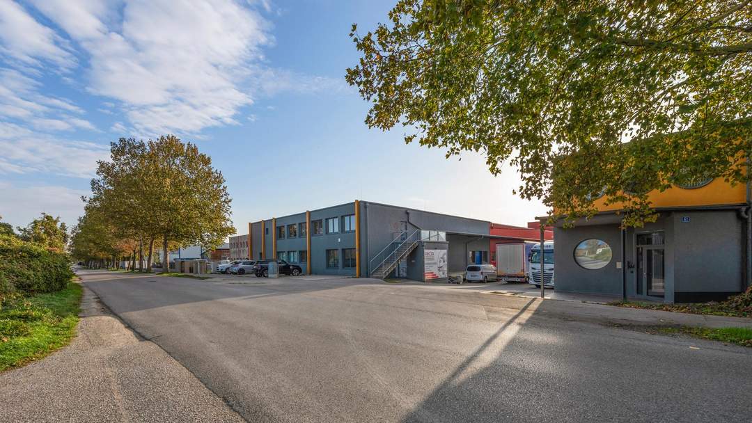 Moderne Lagerhalle, Produktion, Büro. Eigennutzer oder Rendite 7,7 %. Sensationeller PREIS EUR 1.287 / m2