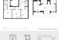 Erstbezugs-Maisonette mit großer Terrasse und tollem Weitblick in Ruhelage nahe U6 Thaliastraße und Brunnenmarkt!