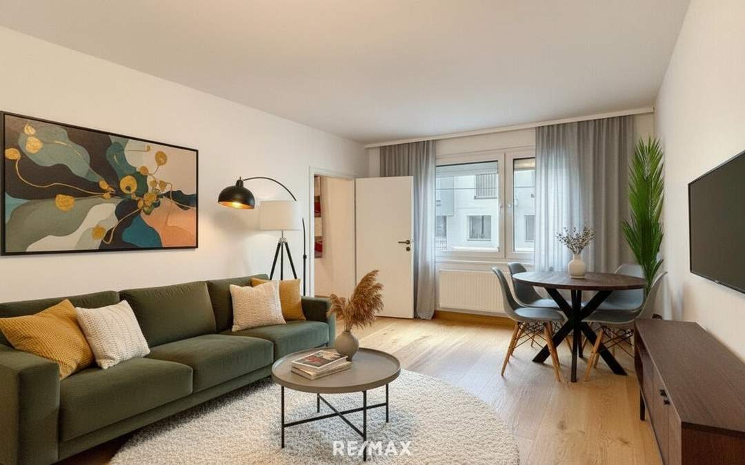 Wunderschöne top sanierte 2 Zimmerwohnung! 4% Rendite für Anleger!