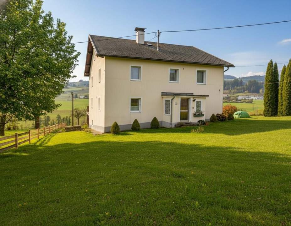 Großzügiges Einfamilienhaus mit Platz für zwei Wohneinheiten und gepflegtem Garten