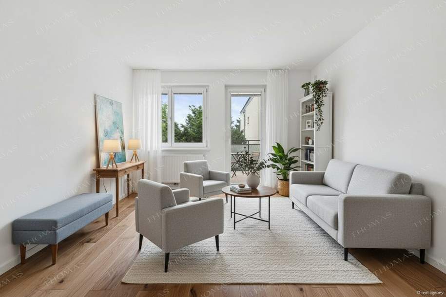 Komplett sanierte 2-Zimmer-Wohnung mit Loggia, Wohnung-miete, 1.350,00,€, 1160 Wien 16., Ottakring