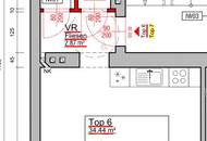 Charmante Erstbezugs-1-Zimmer-Wohnung in einem generalsanierten Altbauhaus mit einem eigenen Gartenabteil zur exklusiven Nutzung.