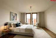 Nachhaltig Wohnen im Grünen - Neubaustandard – Modern ausgestattete helle 2-Zimmer-Wohnung mit Balkon in der begehrten SolarCity-Pichling!