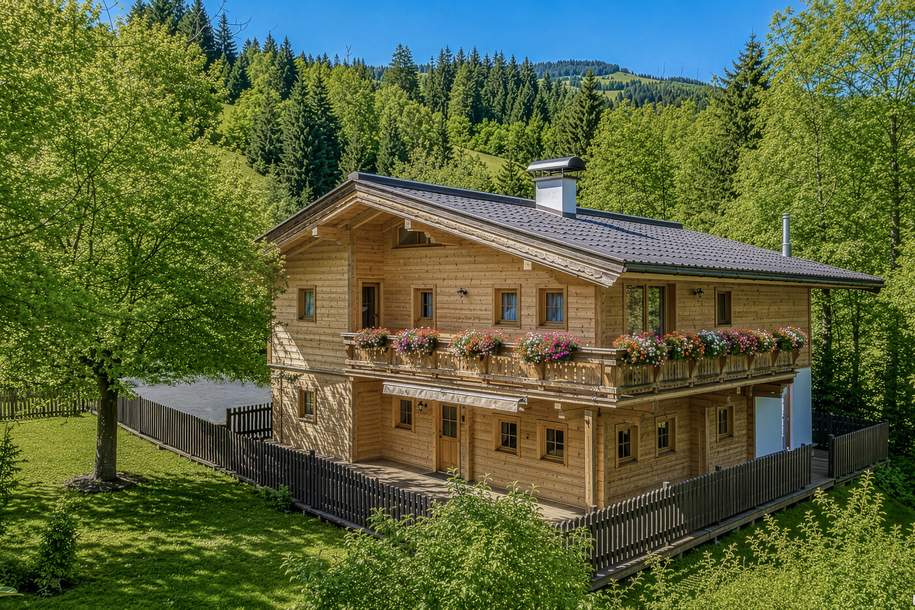 Tirolerhaus mit über 3.800 m² Grund in idyllischer Ruhelage, Haus-kauf, 1.590.000,€, 6373 Kitzbühel