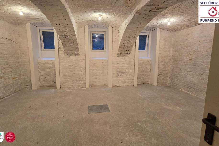 Frisch saniert! Kreativer Freiraum im Herzen von 1070 Wien-Neubau *Magazin-Lager-Hobbyraum* mit Altbau-Charme!, Gewerbeobjekt-kauf, 149.000,€, 1070 Wien 7., Neubau