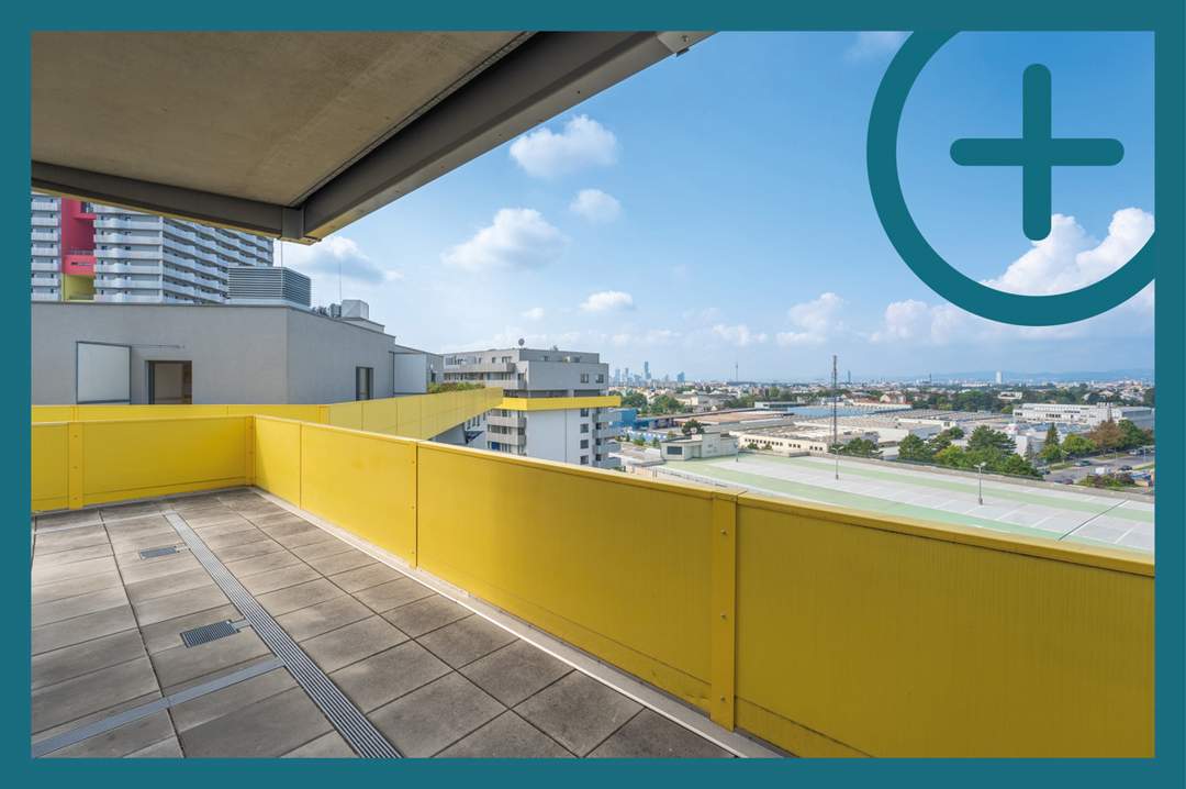 51m² TERRASSE MIT 2 ZIMMERN UND WEITBLICK | CITYGATE